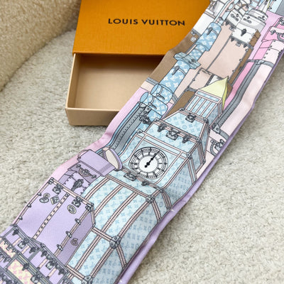 LV Around The World Bandeau in 100% Silk