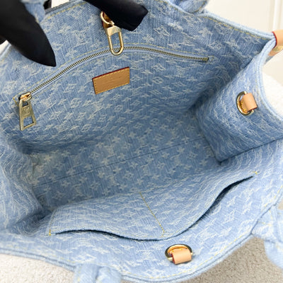 LV Let Go PM in Denim Monogram Canvas and GHW (Model: M24897)