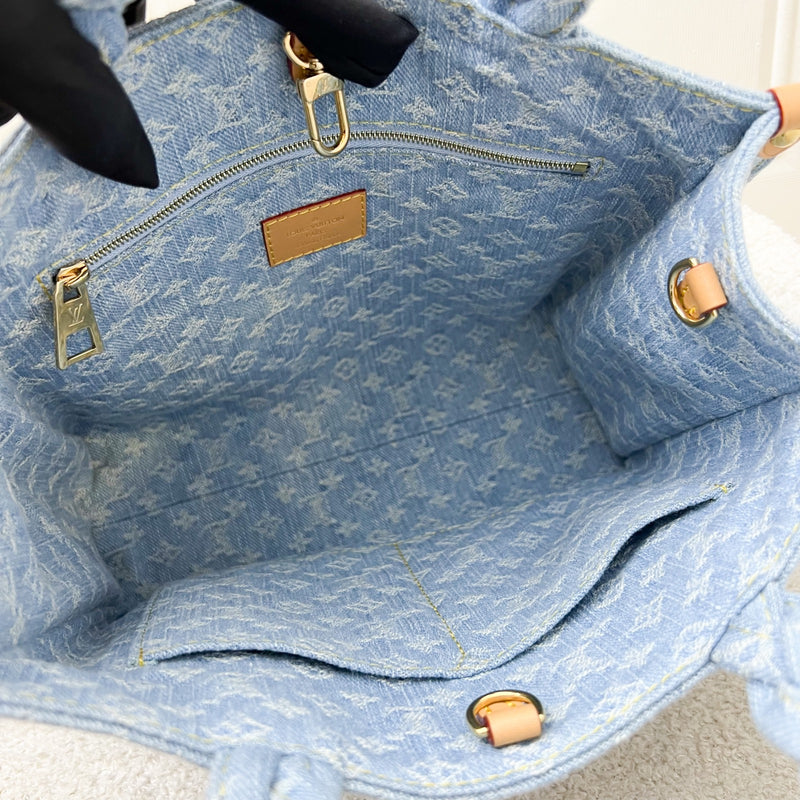 LV Let Go PM in Denim Monogram Canvas and GHW (Model: M24897)