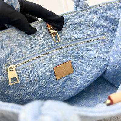 LV Let Go PM in Denim Monogram Canvas and GHW (Model: M24897)