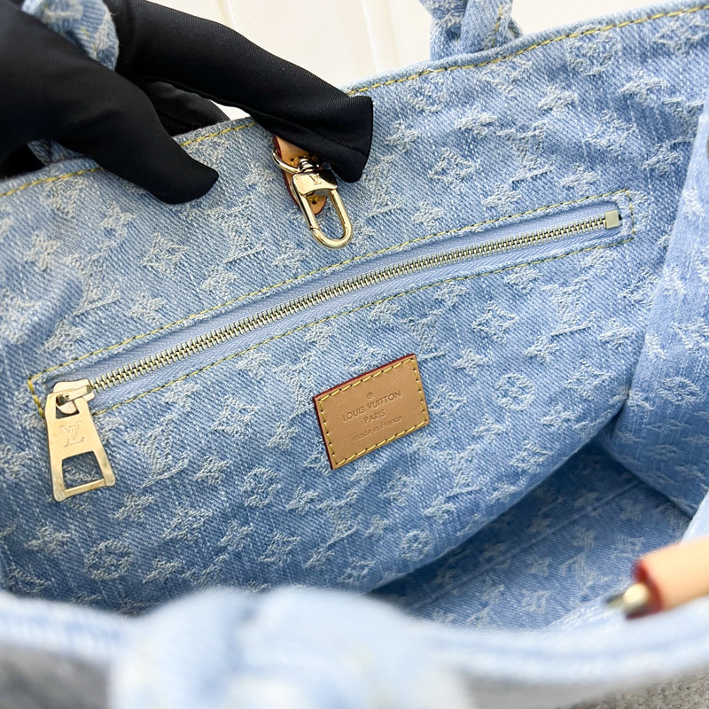 LV Let Go PM in Denim Monogram Canvas and GHW (Model: M24897)