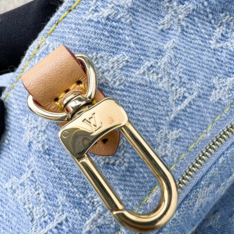 LV Let Go PM in Denim Monogram Canvas and GHW (Model: M24897)