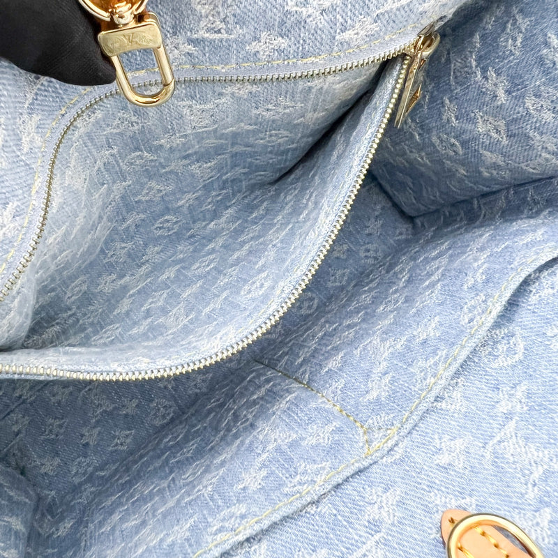 LV Let Go PM in Denim Monogram Canvas and GHW (Model: M24897)