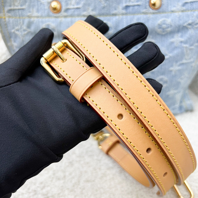 LV Let Go PM in Denim Monogram Canvas and GHW (Model: M24897)