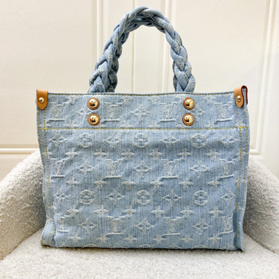LV Let Go PM in Denim Monogram Canvas and GHW (Model: M24897)