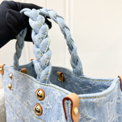 LV Let Go PM in Denim Monogram Canvas and GHW (Model: M24897)