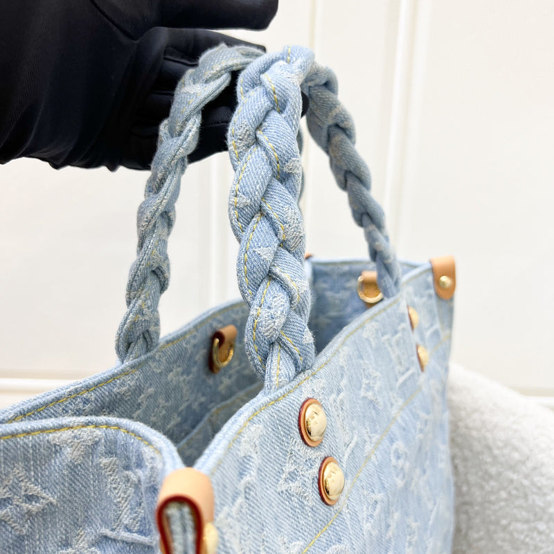 LV Let Go PM in Denim Monogram Canvas and GHW (Model: M24897)