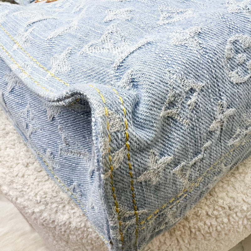 LV Let Go PM in Denim Monogram Canvas and GHW (Model: M24897)