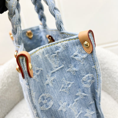 LV Let Go PM in Denim Monogram Canvas and GHW (Model: M24897)