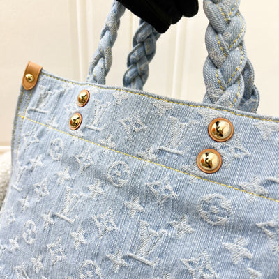 LV Let Go PM in Denim Monogram Canvas and GHW (Model: M24897)