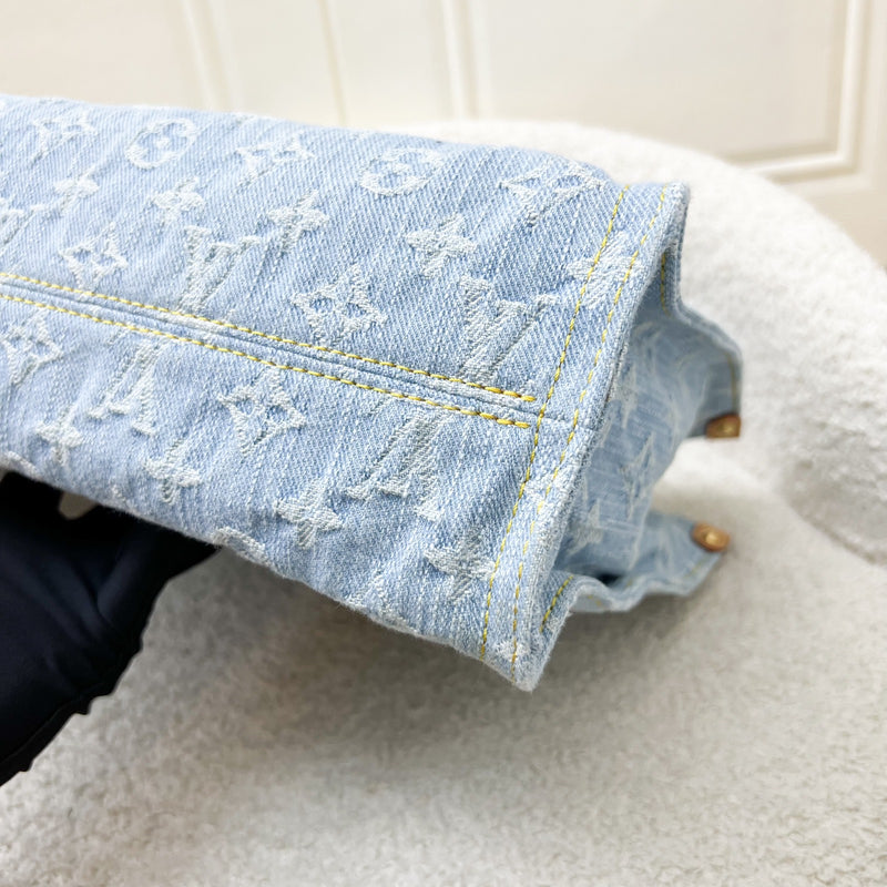 LV Let Go PM in Denim Monogram Canvas and GHW (Model: M24897)