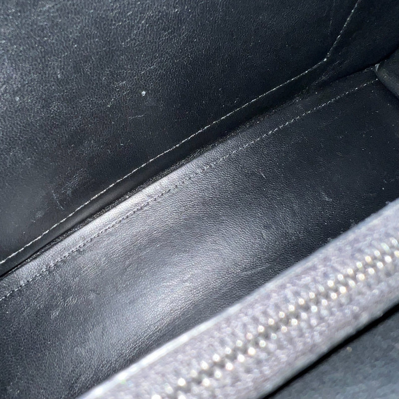 Balenciaga Crush Small Chain Bag in Quilted Black Crushed Calfskin and BHW