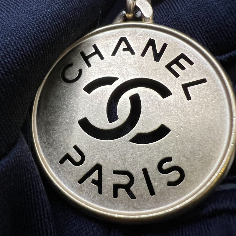 [Local Set - May 2024] Chanel 22 Small Hobo Bag in Black Shiny Calfskin and AGHW