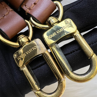 LV NéoNoé MM Bucket Bag in Monogram Canvas, Caramel Brown Trim and GHW (Model: M24897)