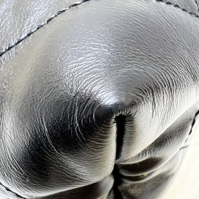 [Local Set - May 2024] Chanel 22 Small Hobo Bag in Black Shiny Calfskin and AGHW