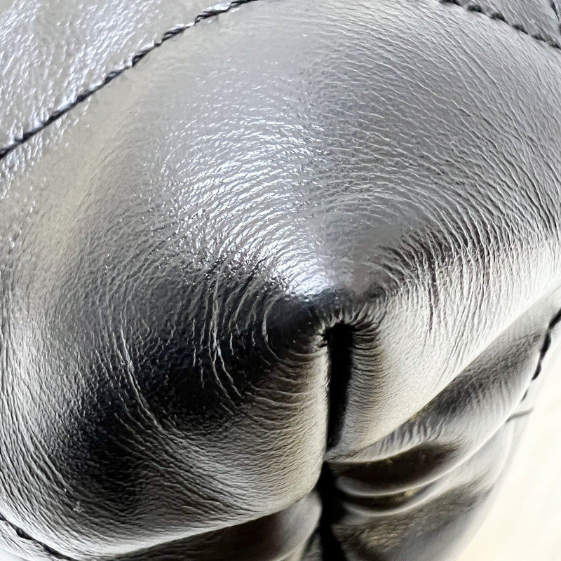 [Local Set - May 2024] Chanel 22 Small Hobo Bag in Black Shiny Calfskin and AGHW