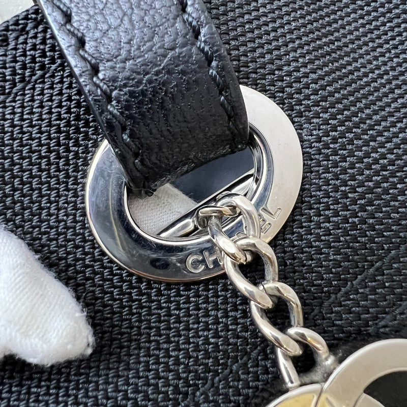 Chanel Paris Biarritz Large Tote in Black and SHW
