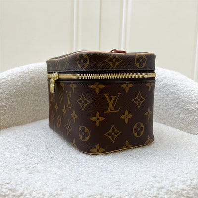 LV Nice Mini Toiletry Pouch in Monogram Canvas GHW