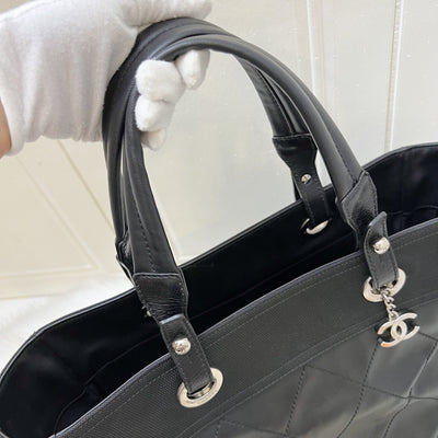 Chanel Paris Biarritz Large Tote in Black and SHW
