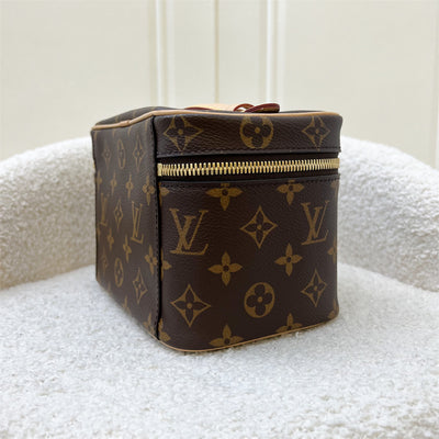 LV Nice Mini Toiletry Pouch in Monogram Canvas GHW