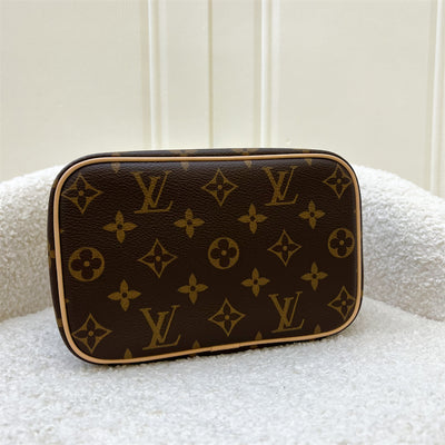 LV Nice Mini Toiletry Pouch in Monogram Canvas GHW