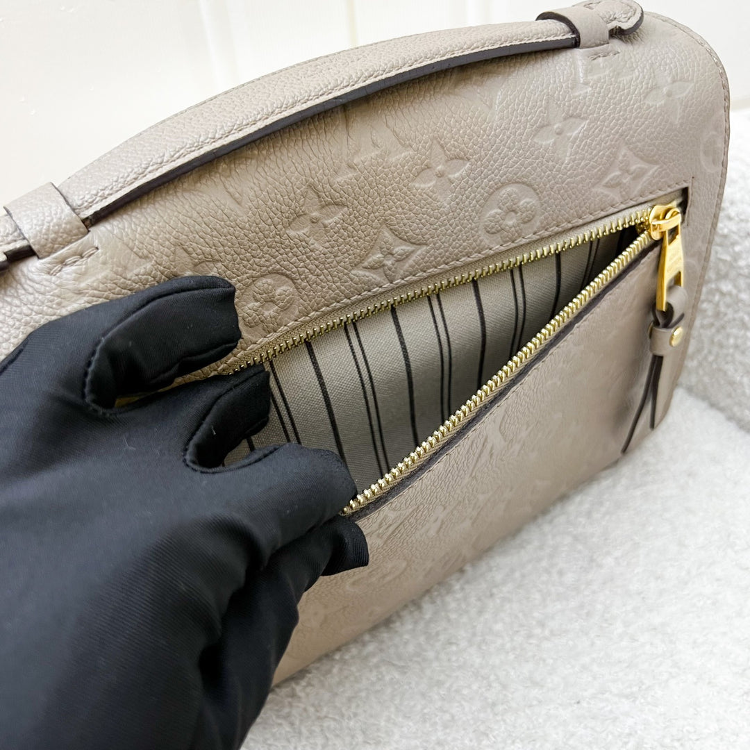 Louis Vuitton LV Pochette Metis in Tourterelle Grey Monogram