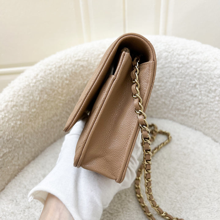 Chanel Beige Chanel Woc Classic Quilted Bag Chanel Classic Wallet