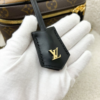 LV Vanity PM in Monogram Canvas and Black Trim