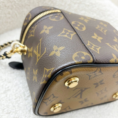 LV Vanity PM in Monogram Canvas and Black Trim