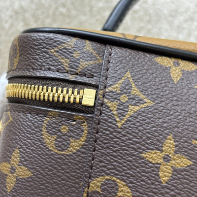 LV Vanity PM in Monogram Canvas and Black Trim