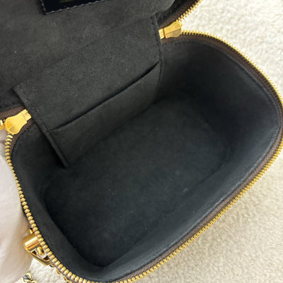 LV Vanity PM in Monogram Canvas and Black Trim