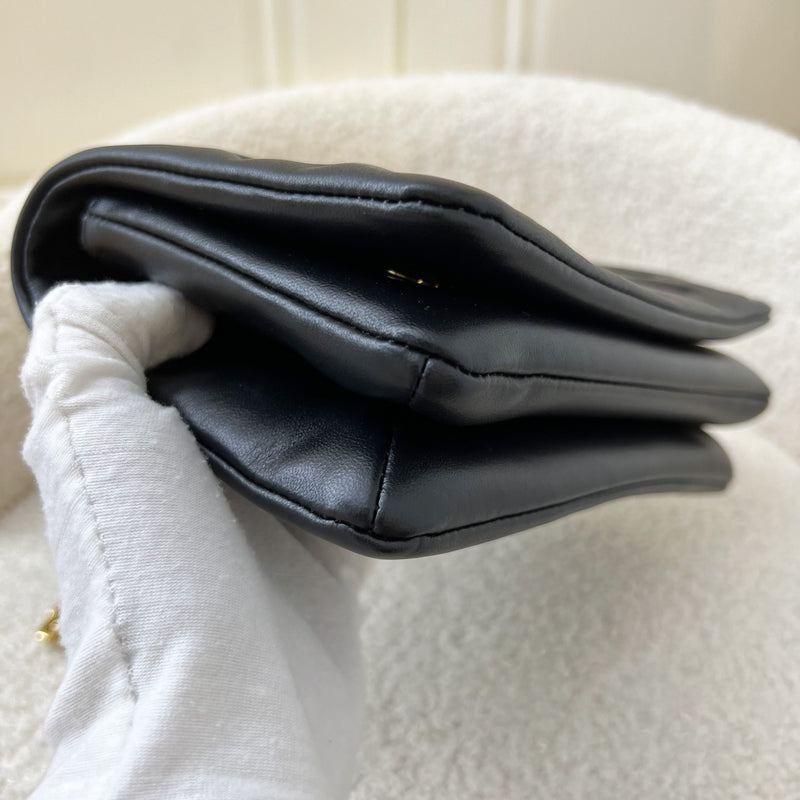 LV Pochette Coussin in Black Puffy Lambskin and GHW