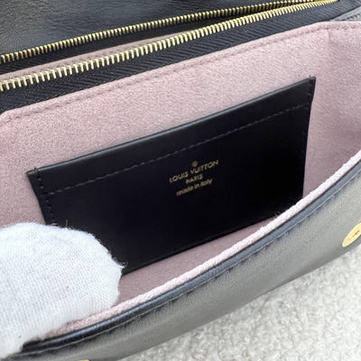 LV Pochette Coussin in Black Puffy Lambskin and GHW