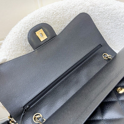 Chanel Jumbo Classic Flap DF in Black Caviar and GHW