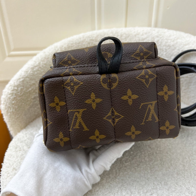 LV Palm Springs Mini Backpack in Monogram Canvas GHW