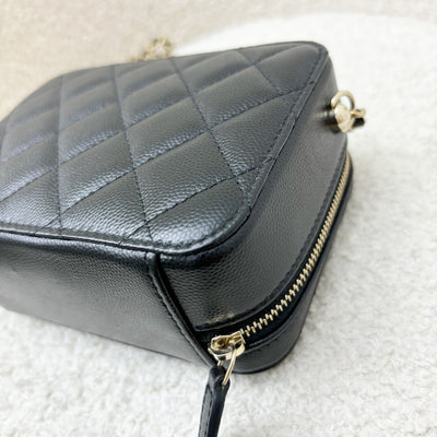 Chanel Mini Camera Bag in Black Caviar and GHW