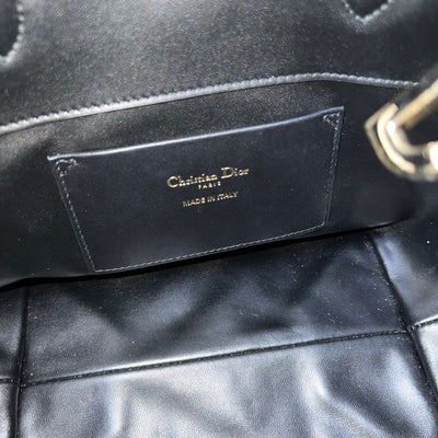 Dior Small Toujours Vertical Tote in Black Macrocannage Calfskin and GHW (Model: M2835OSNW, Colour: M900)