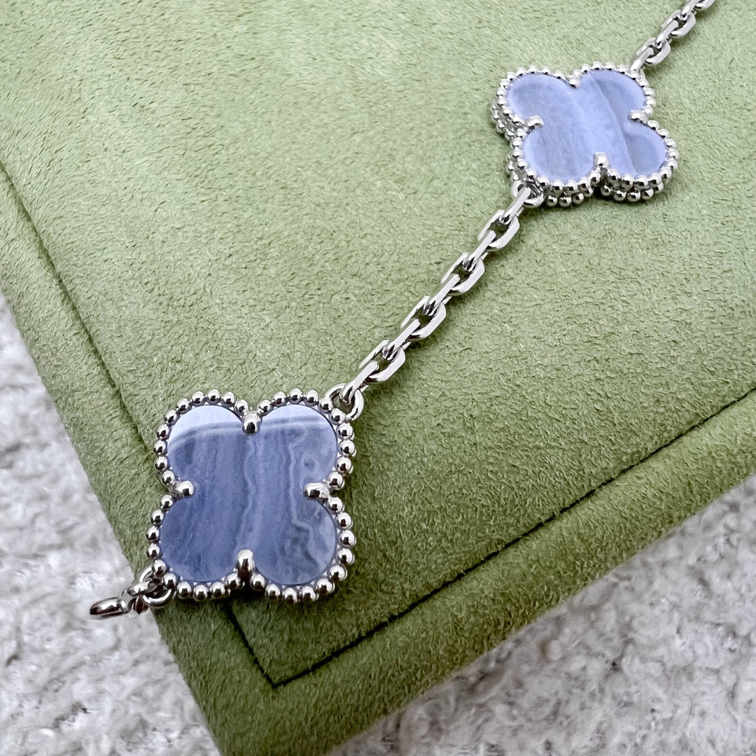 Van Cleef Arpels VCA Motif Vintage Alhambra Bracelet with