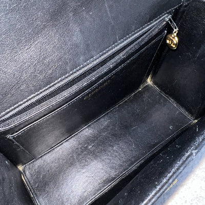 Chanel Vintage 2.55 Reissue Trapezoid in Black Lambskin and GHW