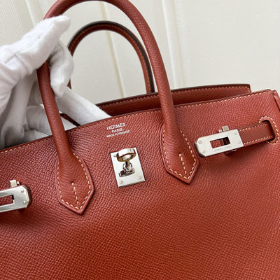 Hermes Birkin 25 in (Likely Brique) Epsom Leather and PHW