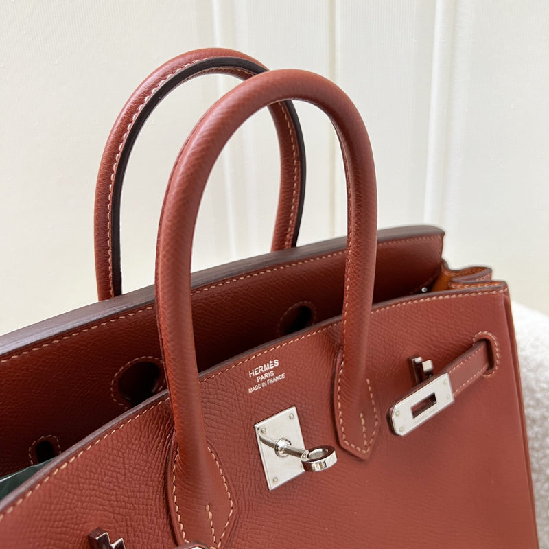 Hermes Birkin 25 in (Likely Brique) Epsom Leather and PHW