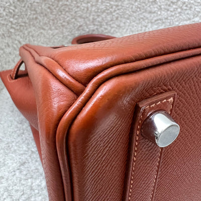 Hermes Birkin 25 in (Likely Brique) Epsom Leather and PHW