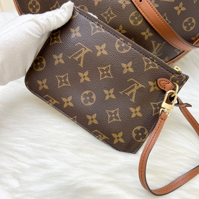 LV Loop Hobo Bag in Monogram Canvas, Brown Calfskin Trim and GHW (Model: M46311)