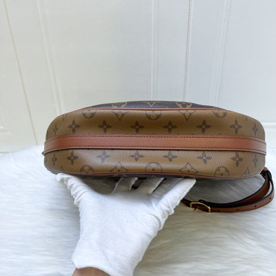 LV Loop Hobo Bag in Monogram Canvas, Brown Calfskin Trim and GHW (Model: M46311)