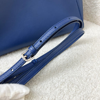 Fendi Mini Peekaboo Bag in Blue Calfskin and SHW