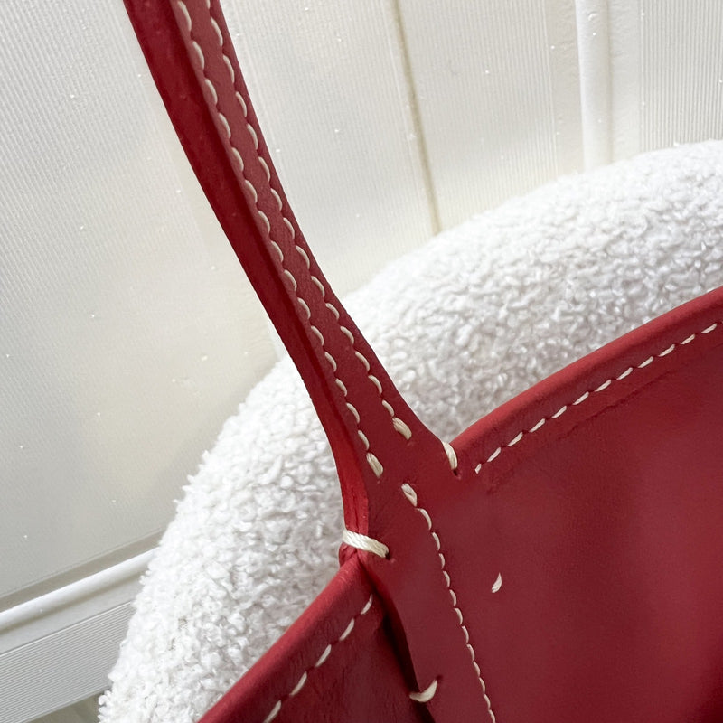 Goyard Mini Anjou in Rouge Goyardine Canvas with Rouge Trim