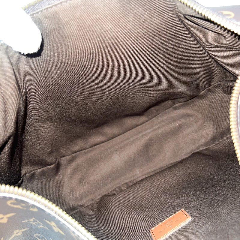 LV Loop Hobo Bag in Monogram Canvas, Brown Calfskin Trim and GHW (Model: M46311)