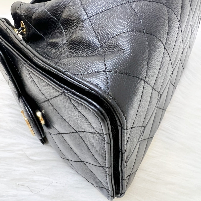 [Brand New - July 2025] Chanel 25 Small Hobo Bag in Black Caviar and AGHW (Model: AS5293)
