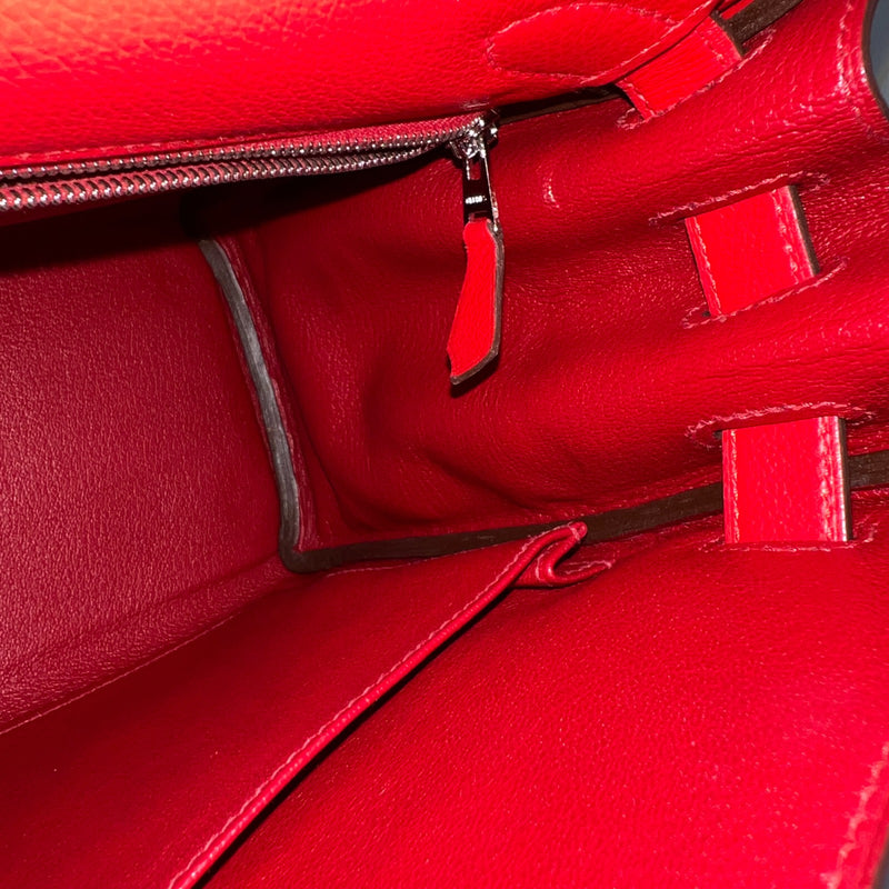 Hermes Kelly 28 in Rouge De Coeur Evercolor, Rouge Piment Interior and PHW