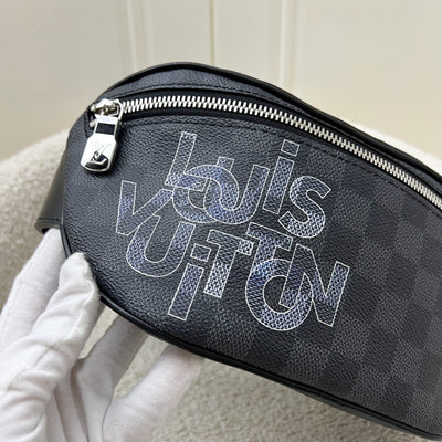 LV Discovery Bum Bag in Limited Edition Damier Graphite Canvas and SHW